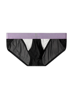 3 Pack Men's Ice Silk Breathable Mesh Low-Rise Classic Briefs