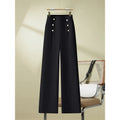 Straight-leg Wide-leg Pants For Autumn And Summer