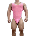 High-Cut Mesh Thong Bodysuit