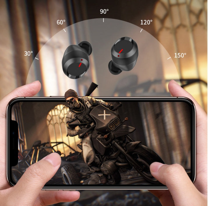 T11 Wireless Bluetooth 5.0 Earbuds - Premium True Wireless Headset with Charging Case