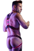 Breedwell Dickmatized Harness Neon Pink