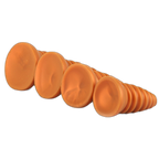 Milo - Ribbed Butt Plug - Soft Anal Dilator - Huge Anal Toy - Anal Sex Toy