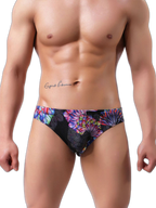 3 Pack Men's Printing U Convex Pouch Pouch Briefs