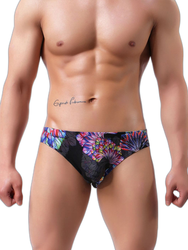 3 Pack Men's Printing U Convex Pouch Pouch Briefs