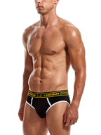 Men’s Spliced Color Pouch Briefs