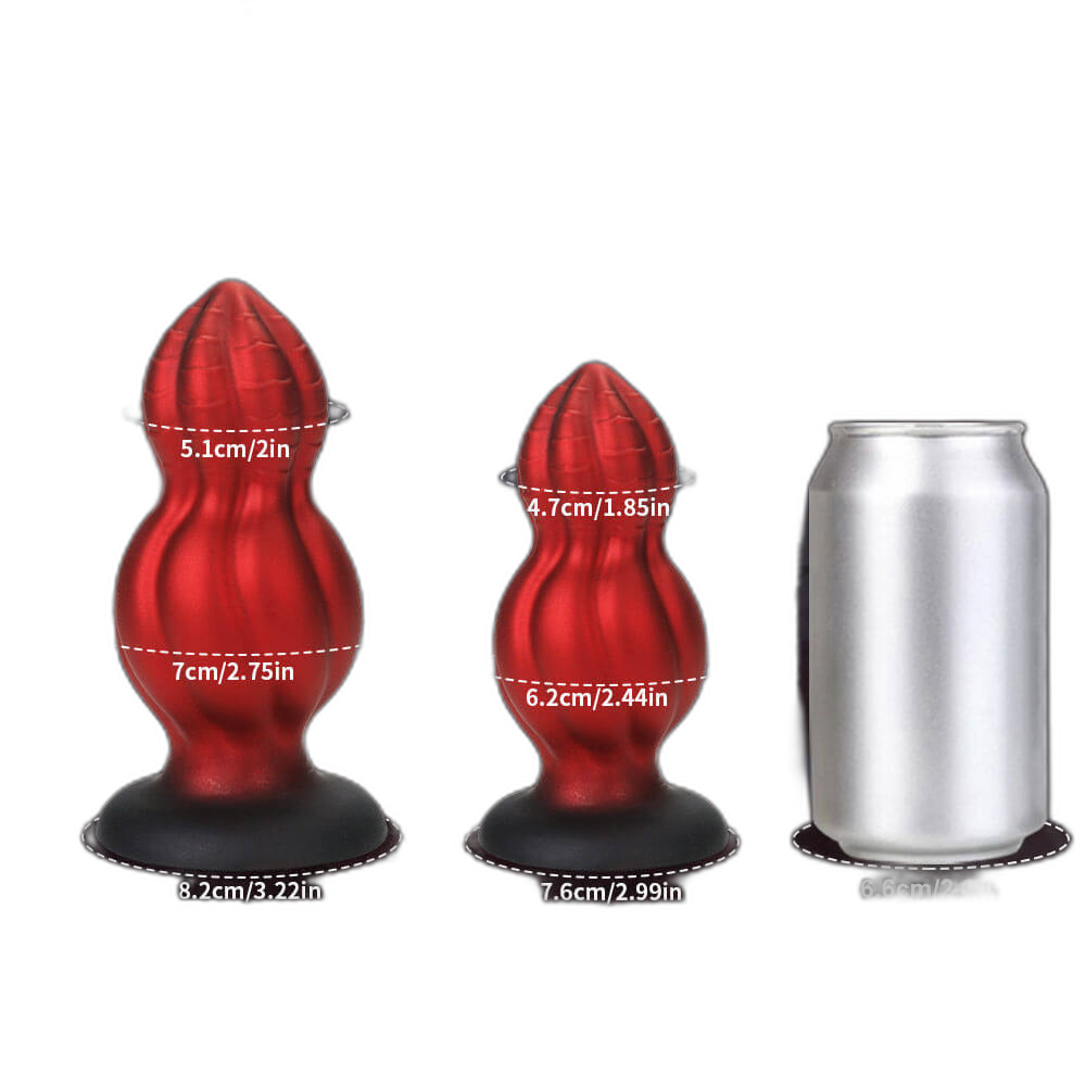 Gourd - Silicone Butt Plug - 2 Sizes