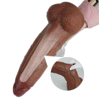 Yiren - Realistic Brown Dildo - Dual Density Dildo
