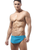Men's Sexy Side Split  Boxers With Support Pouch