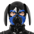Furrjoi Silicone Beagle Hood Blue