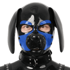 Furrjoi Silicone Beagle Hood Blue