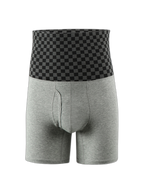 Men's Tummy Control Boxer Briefs With Functional Fly