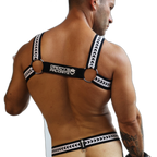 Breedwell Daddys Favourite Bulldog Harness Black