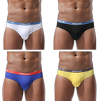 4 Pack Modal U Convex Pouch Seamless Briefs for Men