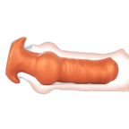 ELITE Liquid Silicone Canine Milker Plug 5.1 Inch Gold