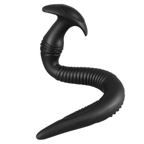 The Eel Anal Plug - Long Butt Plug - Ribbed Butt Plug