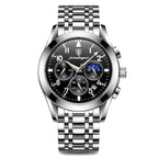 Black Tech Men's Watch Male Student Korean Fashion