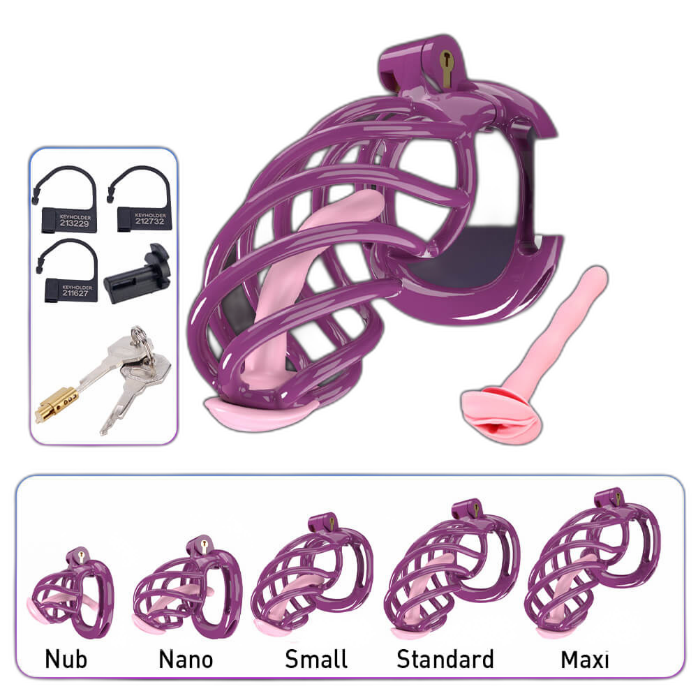 Omazor - Chastity Cage with Belt