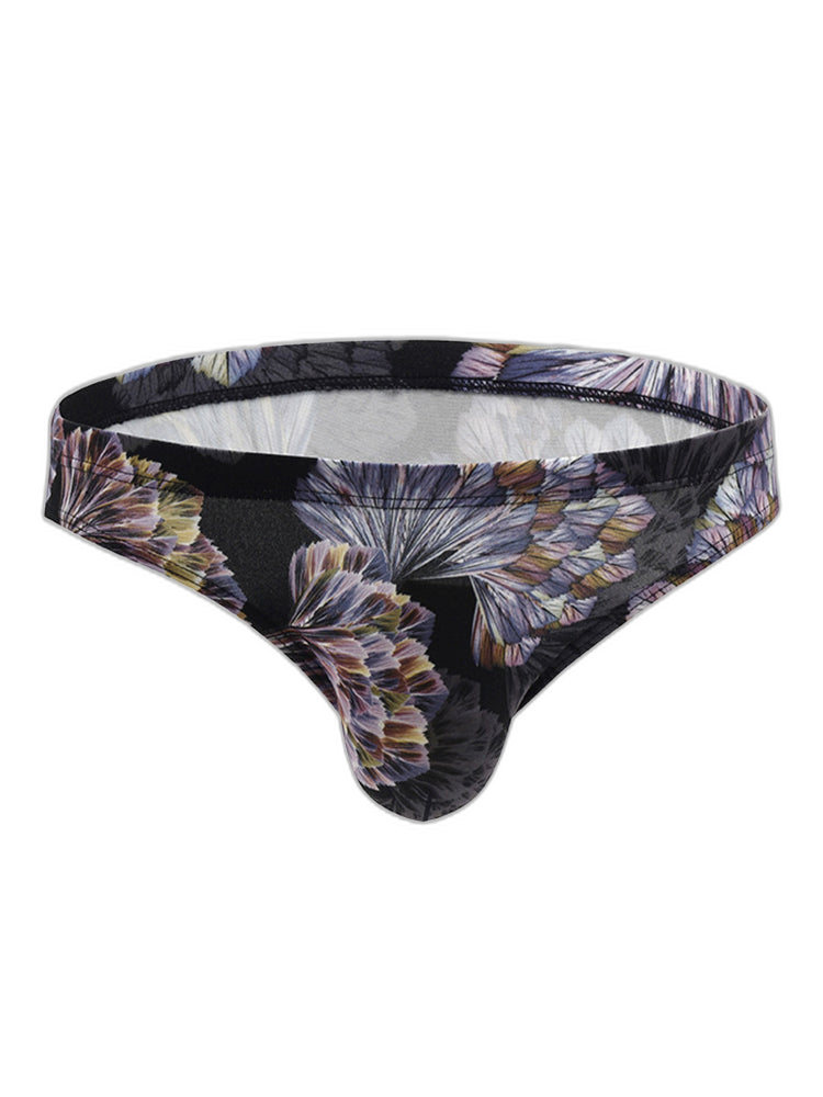 3 Pack Men's Printing U Convex Pouch Pouch Briefs