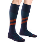 Mens Knee High Merino Wool Ultra-Lightweight Ski Snowboard Socks
