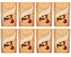 8 x Lindt Lindor Assorted Truffles Box Cornet - 200G