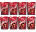 8 x Lindt Lindor Double Chocolate Truffles Box Cornet - 200G