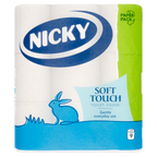 5 x Nicky Soft Touch White 9 Roll