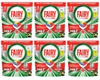 6 x Fairy Platinum Plus Dishwash Tablet Lemon - 18 PACK