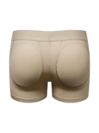 Sponge Cushion Mesh Buttock Boxer Briefs