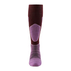 Ladies Over-the-Calf Lightweight Ski Snowboard Merino Cushioned Socks