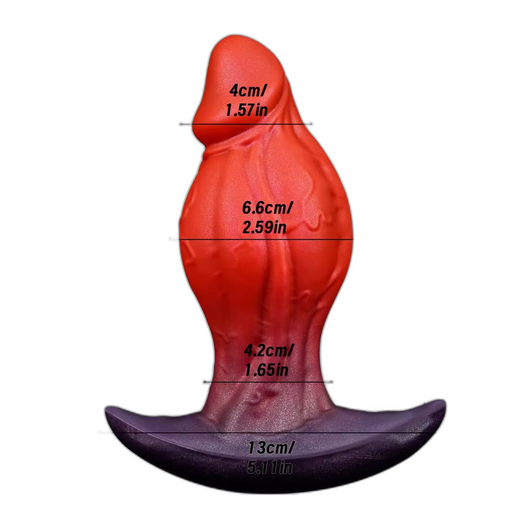 Rosso - Knot Butt Plug - Anal Toy
