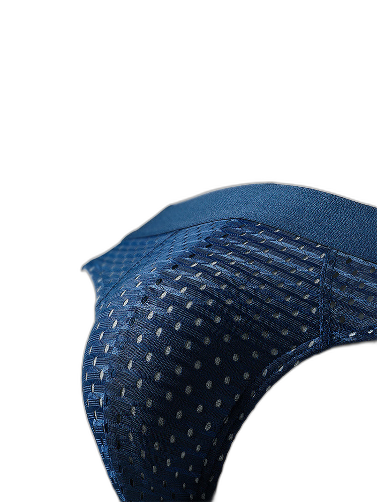 5 Pack Men’s Breathable Briefs In Mesh