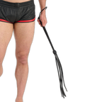 Prowler RED Long Handled Whip Black
