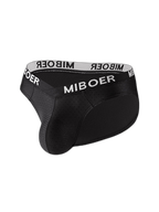 2 Pack Men's U-Pouch V-Front Low-Rise Briefs