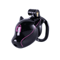 Furjoi Drone Hood Chastity Cage Purple
