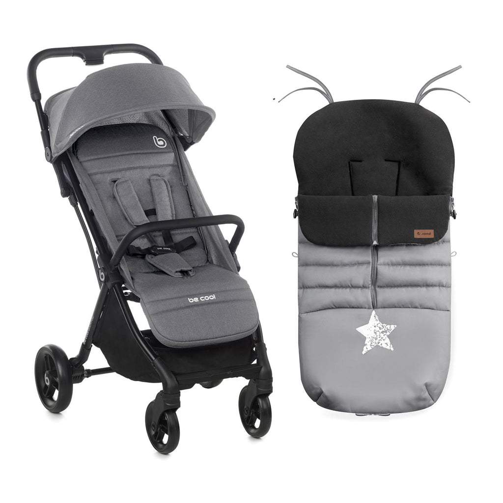 Be Cool Quick Fold Lightweight Pushchair – Compact Fold Stroller 0-22kg, 0-4 years