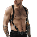 Adjustable Suspender Leather Harness