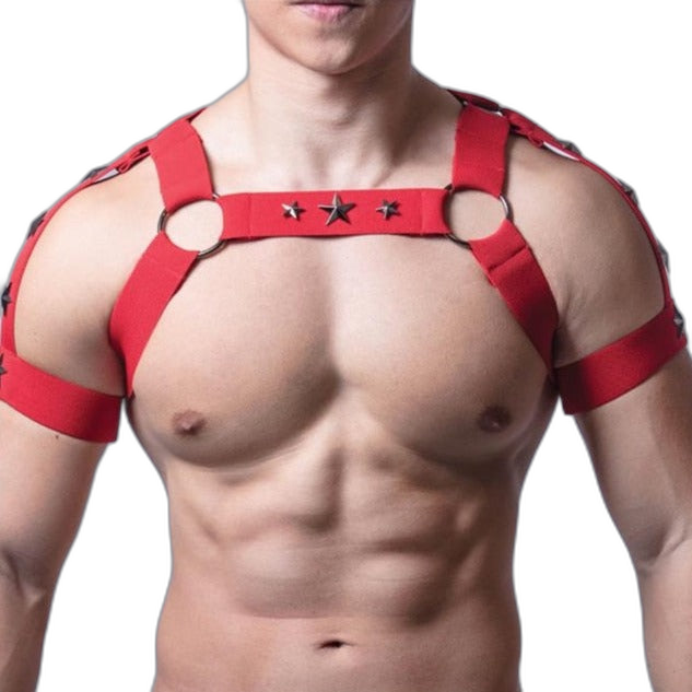 Fluorescent Glow In The Dark Elastic Harness