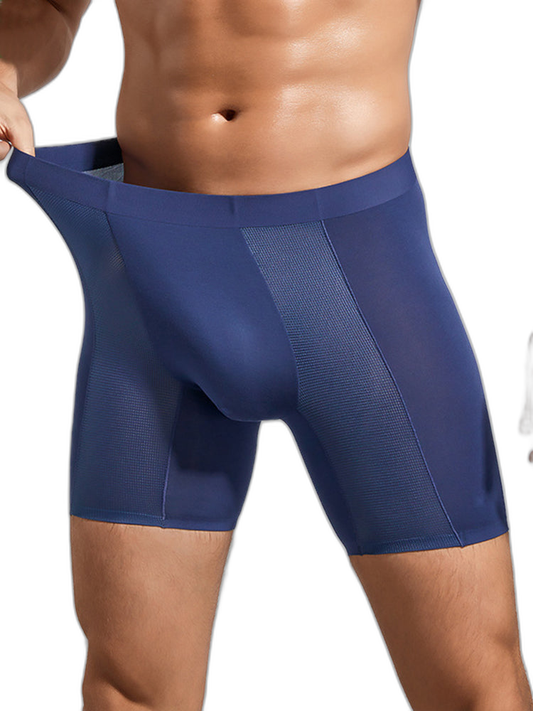 2 Pack Men’s Long Athletic Boxer Briefs