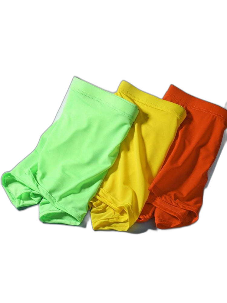 Thin Breathable Ice Silk U Convex Boxers for Men