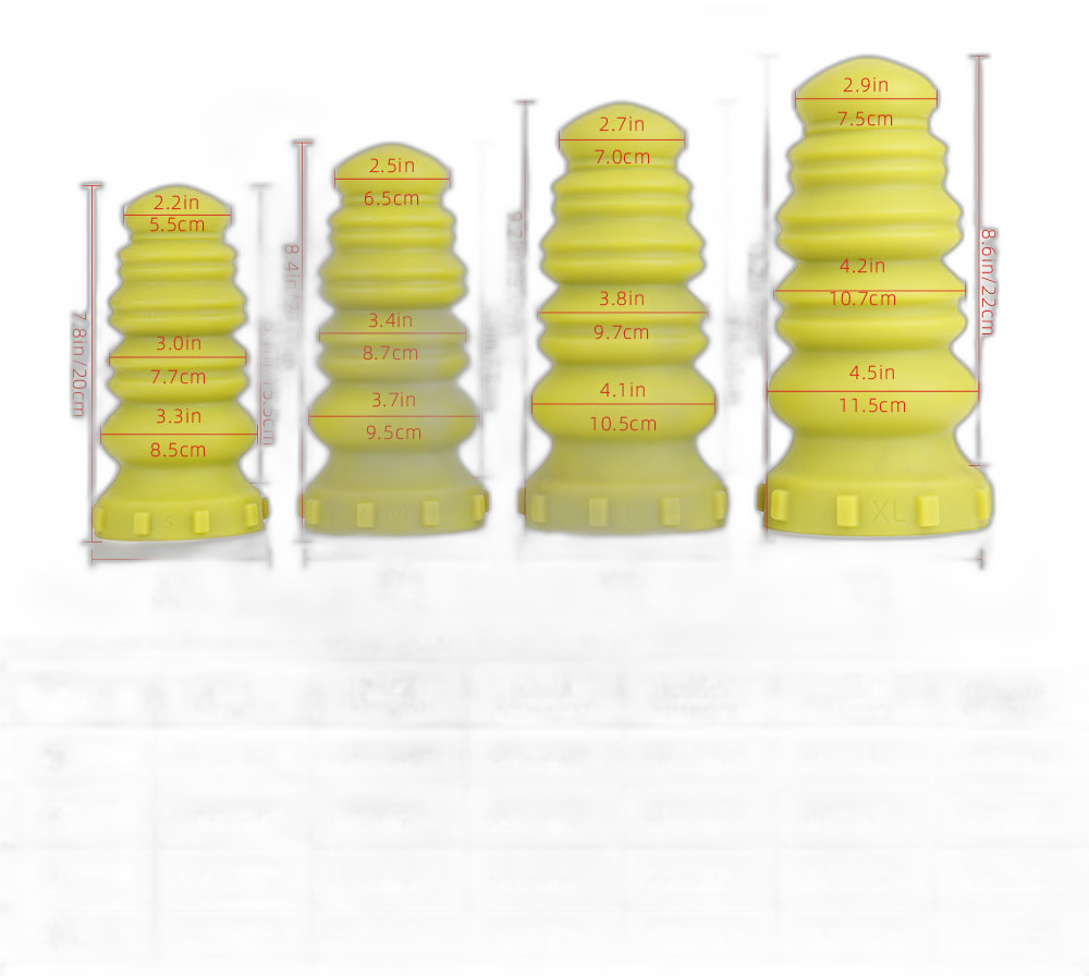 Macaron - Silicone Anal Plug - Anal Dildo - Ribbed Butt Plug
