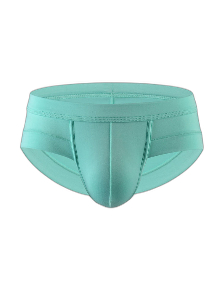 4 Pack Men's Solid Breathable Anti-Pinch Briefs