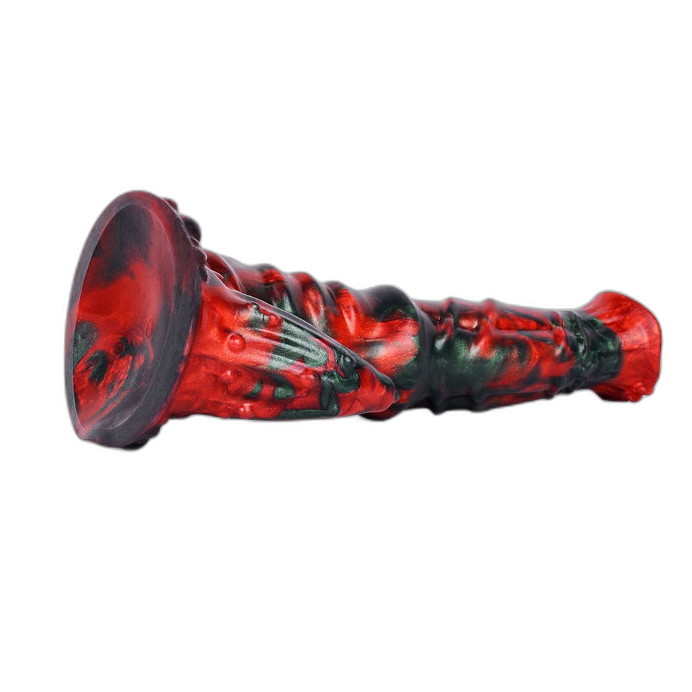 RedRavager – 9 Inch Fantasy Dildo – Horse Dildo with Tentacle Branch