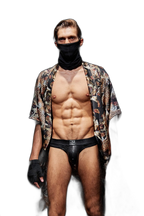 Jockmail Snakeskin Thong