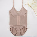 Body Shaping Butt Lifting Abdomen Tightening Snap Button Jumpsuit