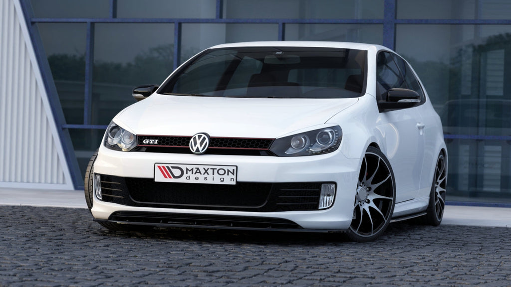 Maxton Design - FRONT SPLITTER VER.2 VW GOLF VI (FOR GOLF GTI 35TH)