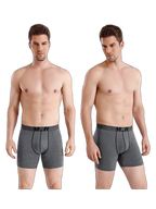 4 Pack Anti-Chafing High Elasticity Sports Boxer Briefs