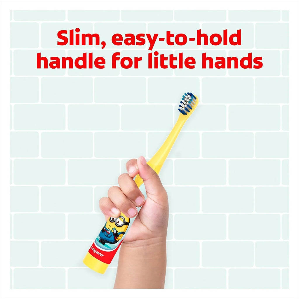 Colgate Minions Extra Soft Battery Toothbrush 3+ years