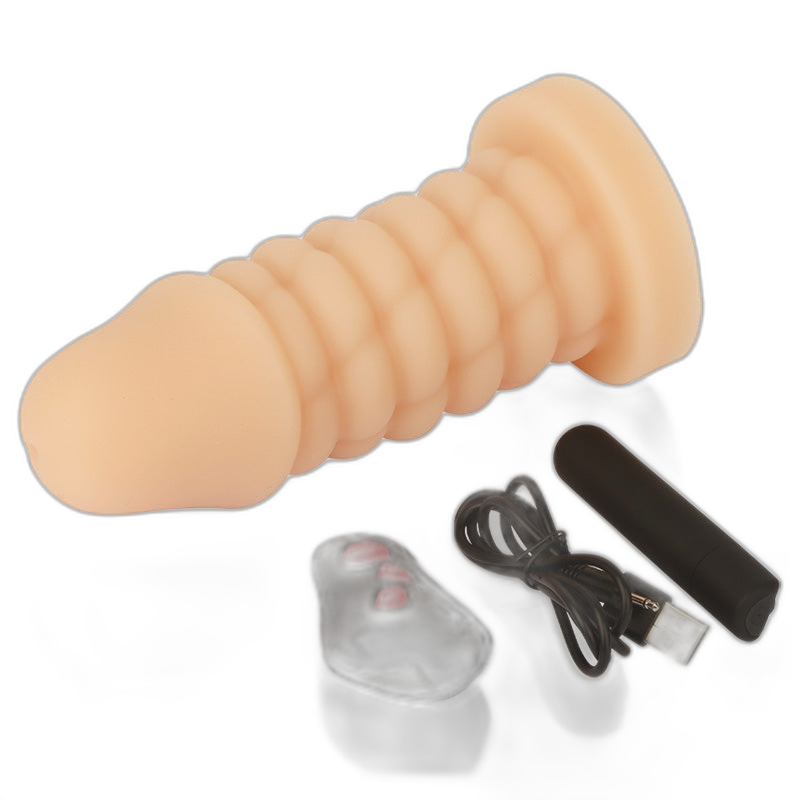 Tank Vibrating Dildo - USB Rechargeable Dildo - 10 Vibration Modes - 3 Size Silicone Dildo