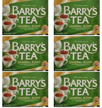 6 x Barry's Tea Original 80 Tea Bags 250G