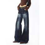 Retro Design Relaxed Micro-pants